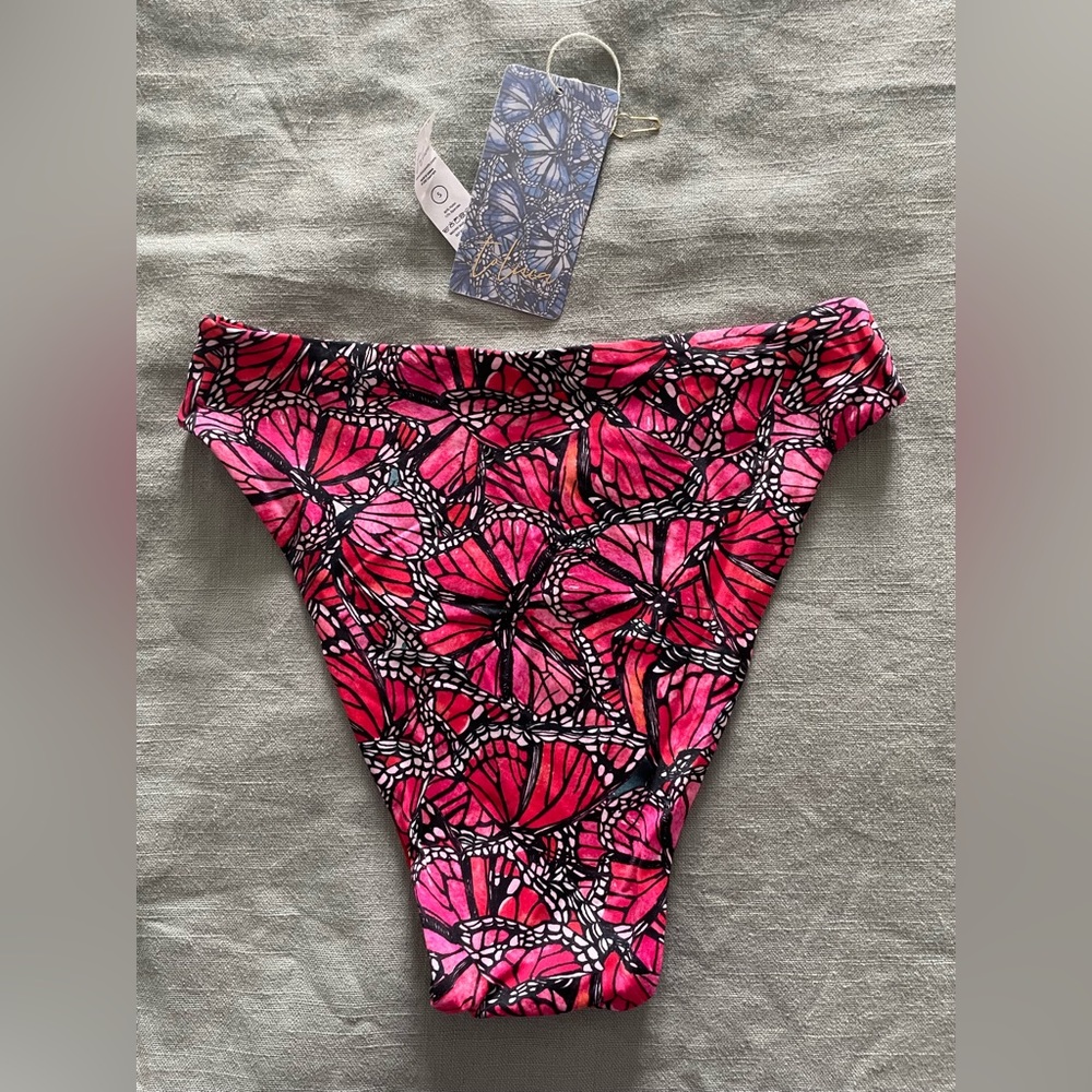 Toluca Swim Luna Midi Bikini Bottom - Picture 3 of 5